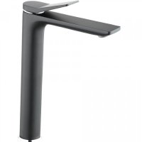 Cмеситель для раковины HANSEN H11099P Черный/Хром