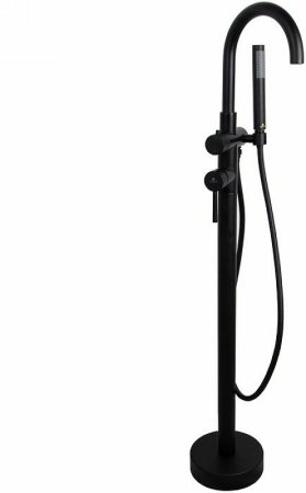 Смеситель для ванны Kaiser Merkur 26282-2 Черный матовый 