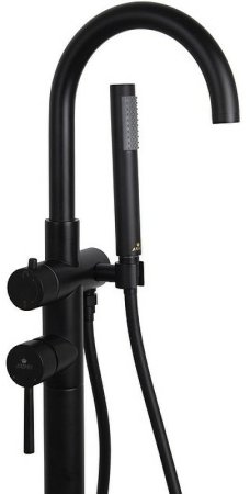 Смеситель для ванны Kaiser Merkur 26282-2 Черный матовый 