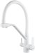 Смеситель для кухни с подключением фильтра Shevanik S968C, белый 