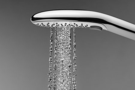 Душевая лейка Bossini Syncronia B00800 120 мм, 6 режимов, хром 