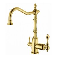 Смеситель для кухни Ganzer Severin GZ77022E Золотой