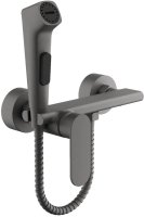 Гигиенический душ со смесителем BELZ B55645-3, оружейная сталь