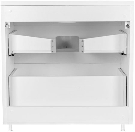 Тумба под раковину Style Line Атлантика Люкс Plus 80 СС-00000604 Белая 