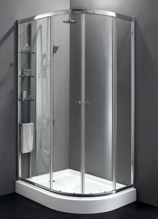 Душевой уголок Cezares ANIMA-W-RH-2-120/90-C-Cr-L 120Х90 