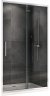 Душевая дверь Abber Schwarzer Diamant 120 AG30120H профиль Хром стекло прозрачное 