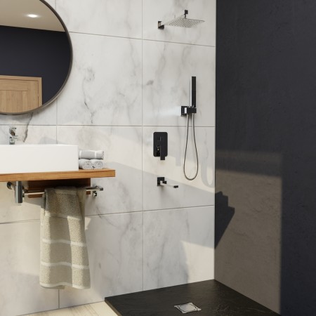 Душевая система RGW Shower Panels SP-56 встраиваемая, хром 