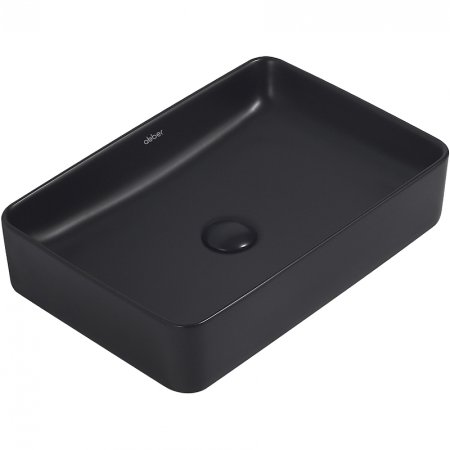 Раковина-чаша Abber Rechteck 51 AC2207MB Черная матовая 