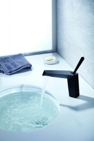 Смеситель для раковины Abber Zeitlos AF8910B Черный матовый 