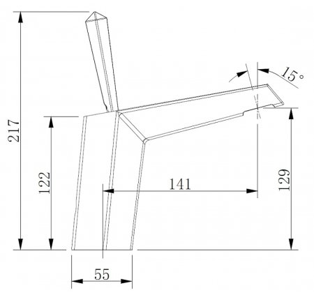 Смеситель для раковины Abber Zeitlos AF8910B Черный матовый 