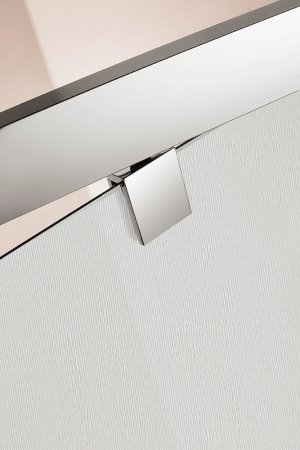 Душевая дверь в нишу Cezares Eco BA-1-80-P-Cr стекло punto 