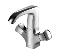 Смеситель для раковины Bravat Whirlpool F178112C, хром