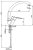 Смеситель для кухни Paini Dilos 76CR570KM Хром 