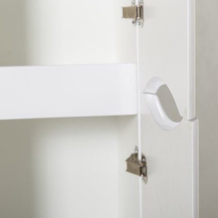 Шкаф пенал BelBagno 32 ACQUA-1600-2A-SC-BL-P подвесной Bianco Lucido 