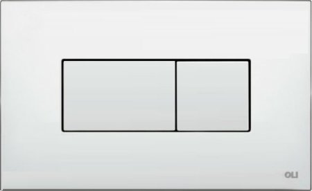 Кнопка смыва OLI Strim 641506 хром матовый 