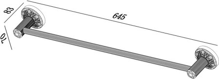 Полотенцедержатель Zorg Antic А 42 BR 