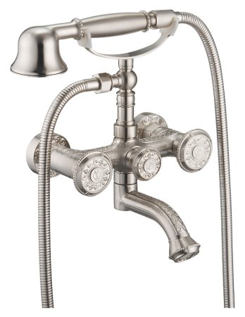 Смеситель Zorg Antic A 4000W-SL для ванны с душем 