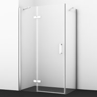Душевой уголок WasserKRAFT Aller White 10H06LW 120x80 см