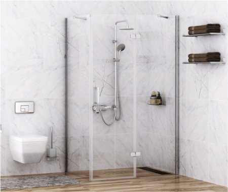 Душевой уголок WasserKRAFT Aller White 10H06LW 120x80 см 