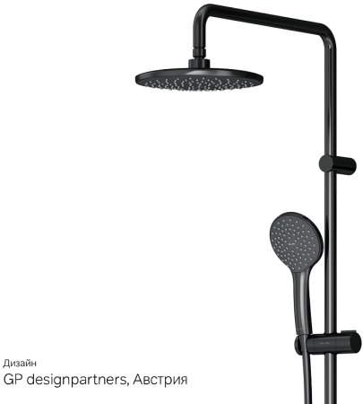 Душевая система AM.PM Gem F0790022 Черная 