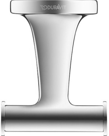 Двойной коючок Duravit Starck T 0099301000 Хром 