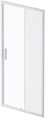 Душевая дверь AM.PM Gem Solo 110 W90G-110-1-195MM профиль Хром матовый стекло матовое-прозрачное 