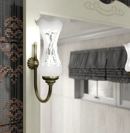 Зеркало Opadiris Риспекто 105 Z0000006704 Слоновая кость 