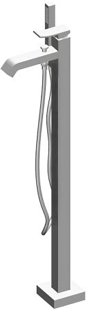 Смеситель для ванны Gattoni Ely 8808/88C0 Хром 