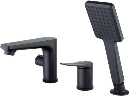Смеситель для ванны и душа Lemark Bronx (LM3745BL) 