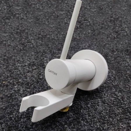 Гигиенический душ со смесителем Gattoni RT010BO Белый матовый 