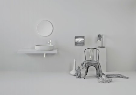 Раковина-чаша Kerasan Nolita 60 534330 Белая матовая 