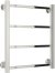 Водяной полотенцесушитель Сунержа Стилье Версия-КН 600х500 00640-6050 Хром 
