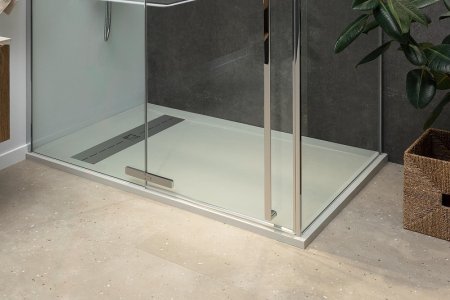 Душевая стенка Allen Brau Priority 80 3.31013.00 профиль Хром стекло прозрачное 