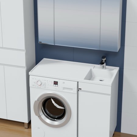 Раковина над стиральной машиной СаНта Лидер 100 R 