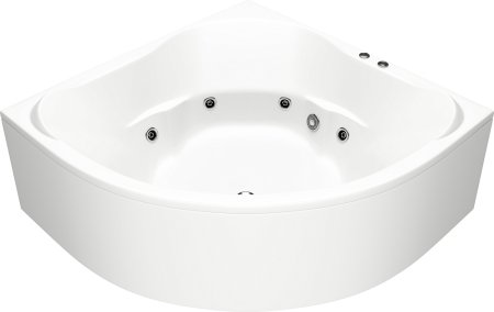 Акриловая ванна Bas Ривьера 161 см с г/м + средство 