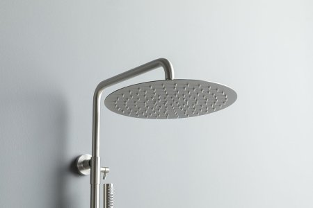 Душевая система Allen Brau Fantasy 5.11001-BN с термостатом Никель брашированный 