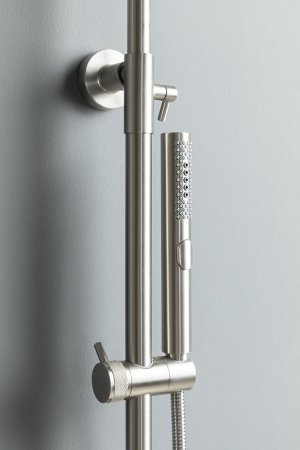 Душевая система Allen Brau Fantasy 5.11001-BN с термостатом Никель брашированный 