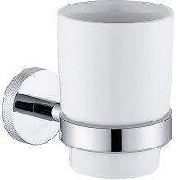 Стакан для зубных щеток Allen Brau Priority 6.31002-00 Белый Хром