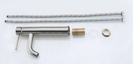 Смеситель для раковины без донного клапана Rea Lungo REA-B4104 