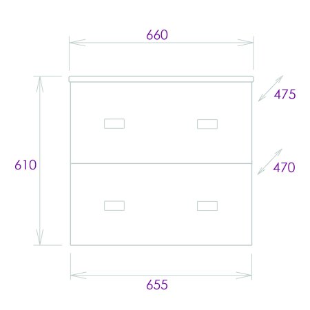 Тумба с раковиной Onika Марбл 65.13 мрамор/камень бетонный 