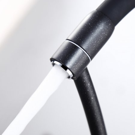 Смеситель для кухонной мойки Paulmark Holstein Ho213165-308 , черный 