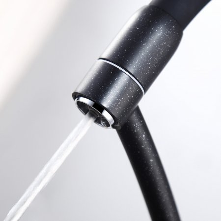 Смеситель для кухонной мойки Paulmark Holstein Ho213165-308 , черный 