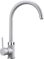 Смеситель для кухонной мойки Granula GR-2125 алюминиум