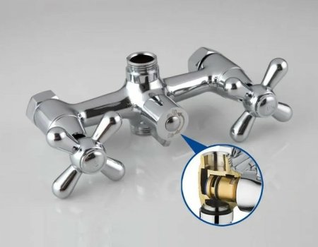 Смеситель для ванны Frap H25 F2225 универсальный Хром 