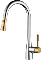 Смеситель D&K Rhein Schiller DA1462504A для кухонной мойки, золото Смеситель D&K Rhein Schiller DA1462504A для кухонной мойки, золото