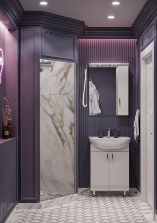 Тумба под раковину Aquaton Онда 56 1A122801ON010 Белая 