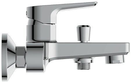 Смеситель для ванны Cersanit Nature 63064 Хром 