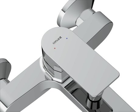 Смеситель для ванны Cersanit Nature 63064 Хром 