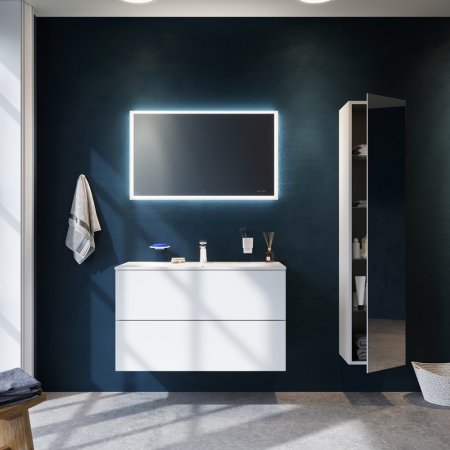 Тумба с раковиной AM.PM Spirit 2.0 20418 (100 см.) белая 