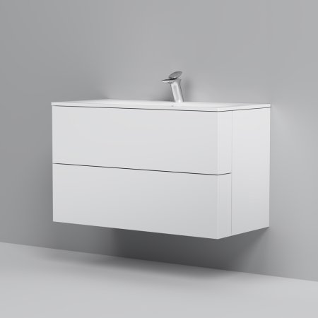 Тумба с раковиной AM.PM Spirit 2.0 20418 (100 см.) белая 